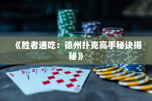 《胜者通吃：德州扑克高手秘诀揭秘》