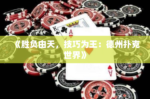 《胜负由天，技巧为王：德州扑克世界》