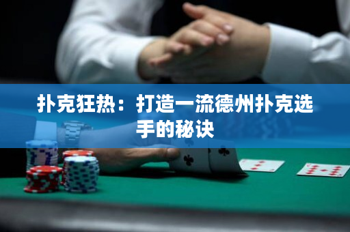 扑克狂热：打造一流德州扑克选手的秘诀