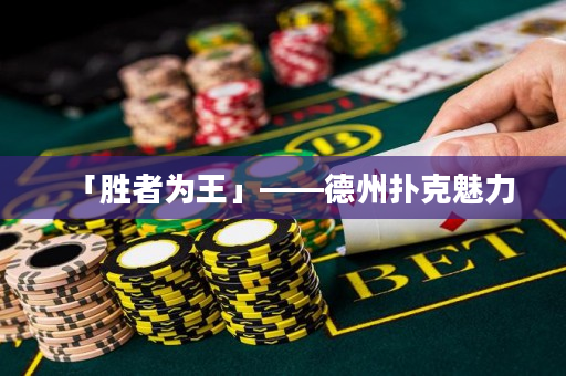 「胜者为王」——德州扑克魅力