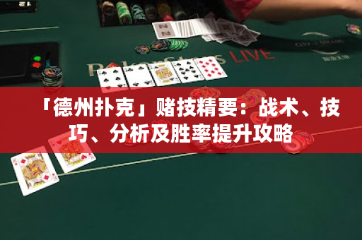 「德州扑克」赌技精要：战术、技巧、分析及胜率提升攻略