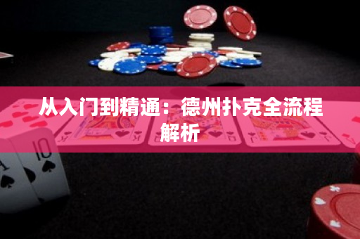 从入门到精通：德州扑克全流程解析