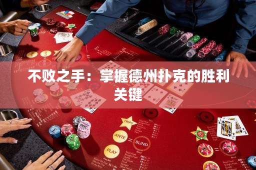 不败之手：掌握德州扑克的胜利关键
