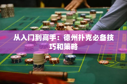 从入门到高手：德州扑克必备技巧和策略