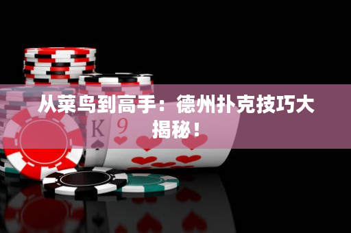 从菜鸟到高手：德州扑克技巧大揭秘！