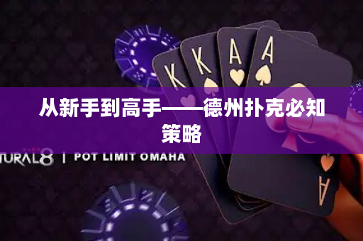 从新手到高手——德州扑克必知策略