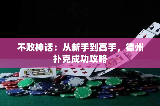 不败神话：从新手到高手，德州扑克成功攻略
