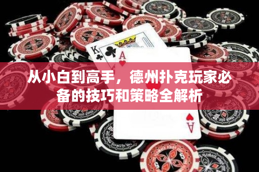 从小白到高手，德州扑克玩家必备的技巧和策略全解析