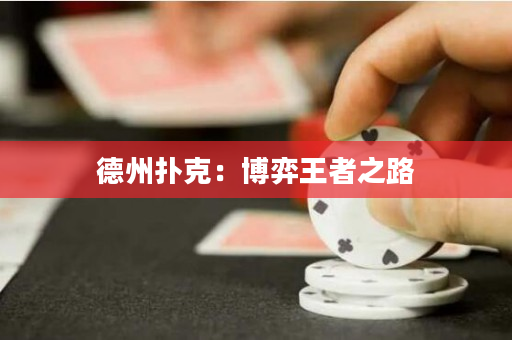 德州扑克：博弈王者之路