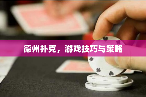 德州扑克，游戏技巧与策略