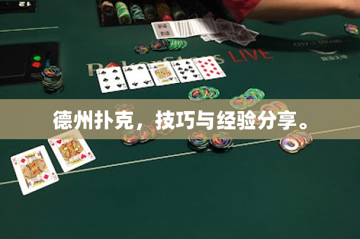 德州扑克，技巧与经验分享。