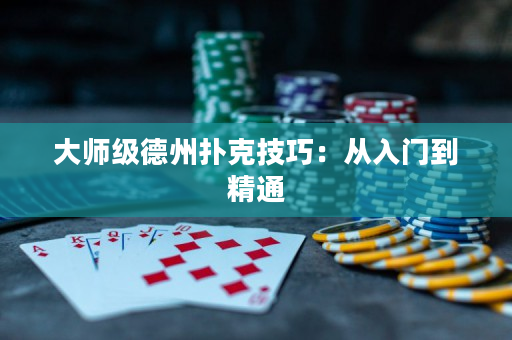 大师级德州扑克技巧：从入门到精通
