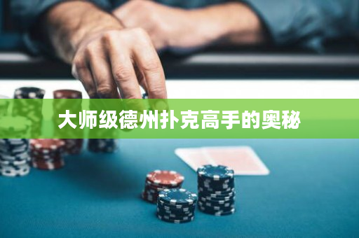 大师级德州扑克高手的奥秘