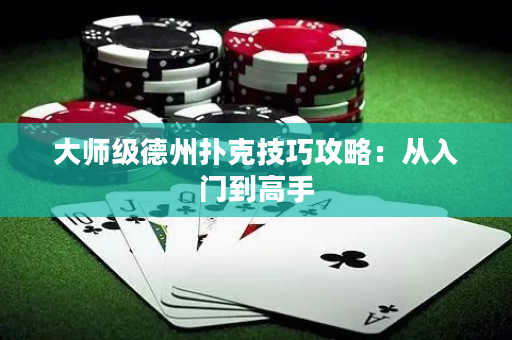 大师级德州扑克技巧攻略：从入门到高手