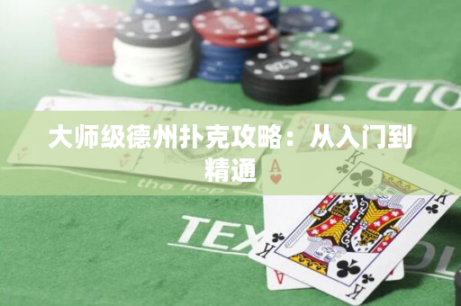 大师级德州扑克攻略：从入门到精通