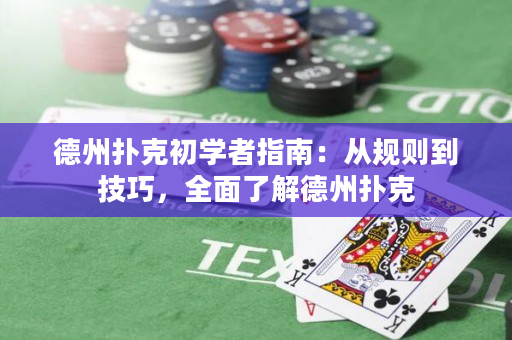 德州扑克初学者指南：从规则到技巧，全面了解德州扑克