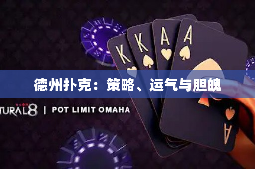 德州扑克：策略、运气与胆魄