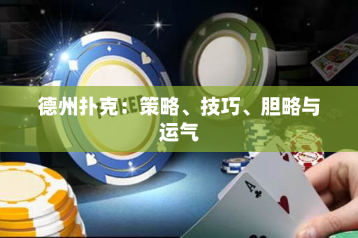 德州扑克：策略、技巧、胆略与运气