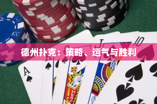 德州扑克：策略、运气与胜利