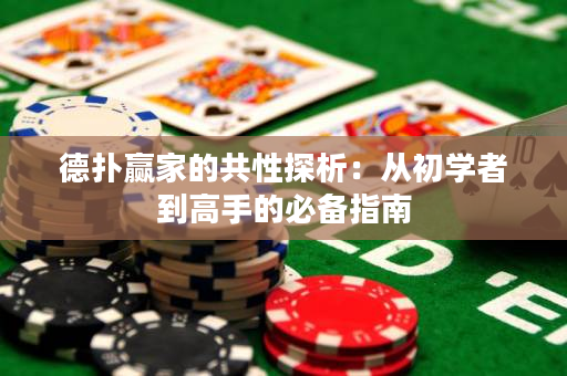 德扑赢家的共性探析：从初学者到高手的必备指南