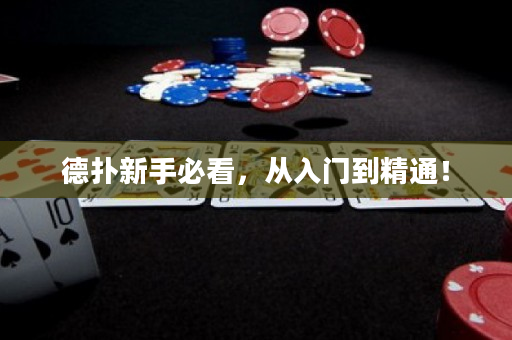 德扑新手必看，从入门到精通！