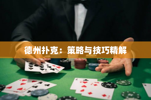 德州扑克：策略与技巧精解