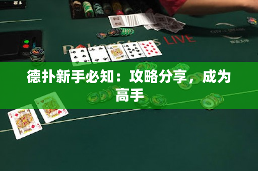 德扑新手必知：攻略分享，成为高手