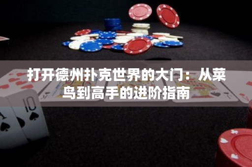 打开德州扑克世界的大门：从菜鸟到高手的进阶指南