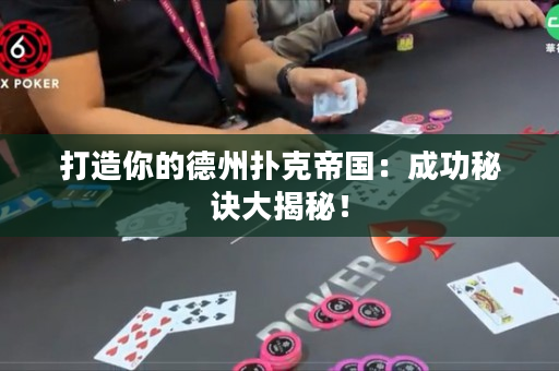 打造你的德州扑克帝国：成功秘诀大揭秘！