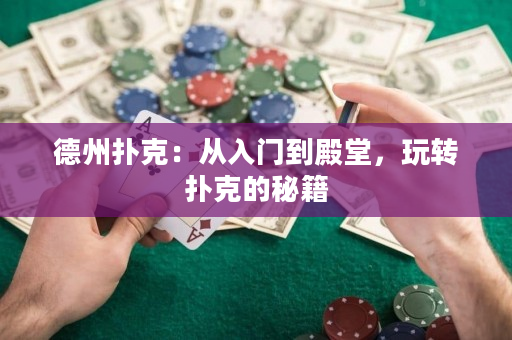 德州扑克：从入门到殿堂，玩转扑克的秘籍