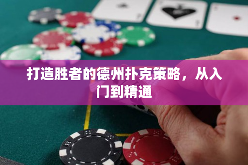 打造胜者的德州扑克策略，从入门到精通