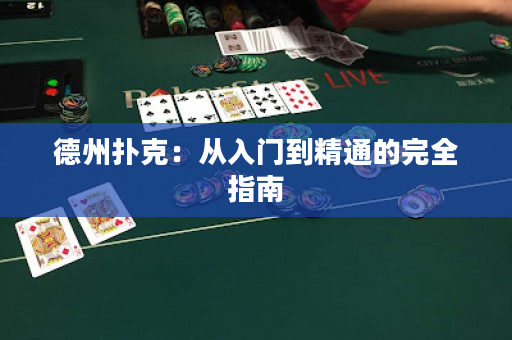 德州扑克：从入门到精通的完全指南