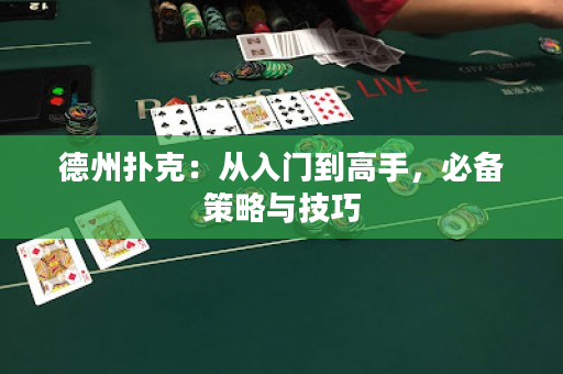德州扑克：从入门到高手，必备策略与技巧