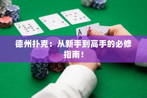 德州扑克：从新手到高手的必修指南！