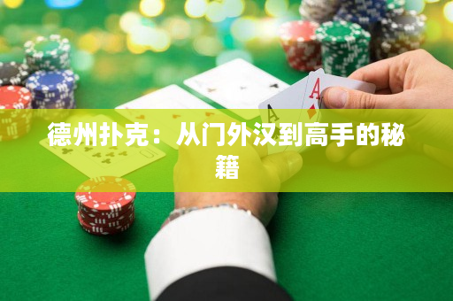 德州扑克：从门外汉到高手的秘籍