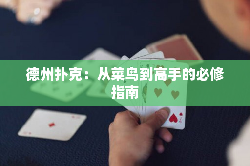 德州扑克：从菜鸟到高手的必修指南