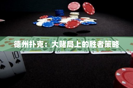 德州扑克：大赌局上的胜者策略