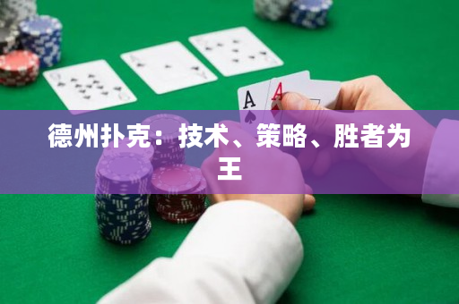 德州扑克：技术、策略、胜者为王