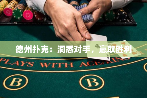 德州扑克：洞悉对手，赢取胜利