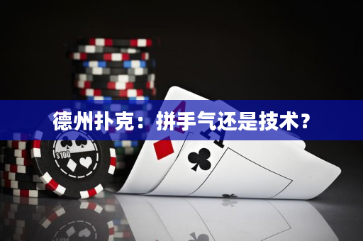 德州扑克：拼手气还是技术？