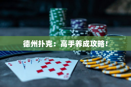 德州扑克：高手养成攻略！