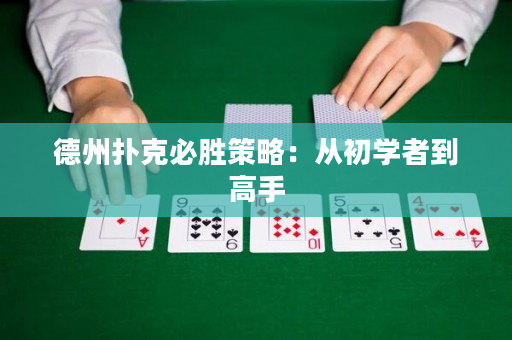 德州扑克必胜策略：从初学者到高手