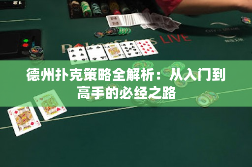 德州扑克策略全解析：从入门到高手的必经之路