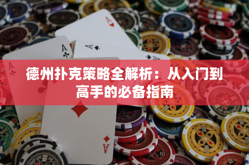 德州扑克策略全解析：从入门到高手的必备指南