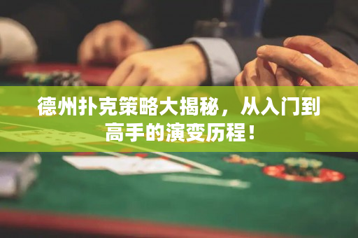 德州扑克策略大揭秘，从入门到高手的演变历程！