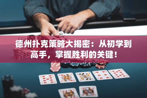 德州扑克策略大揭密：从初学到高手，掌握胜利的关键！