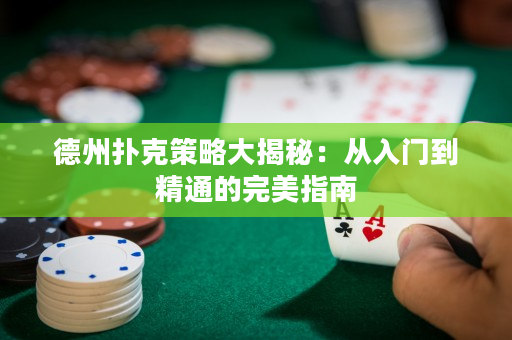 德州扑克策略大揭秘：从入门到精通的完美指南
