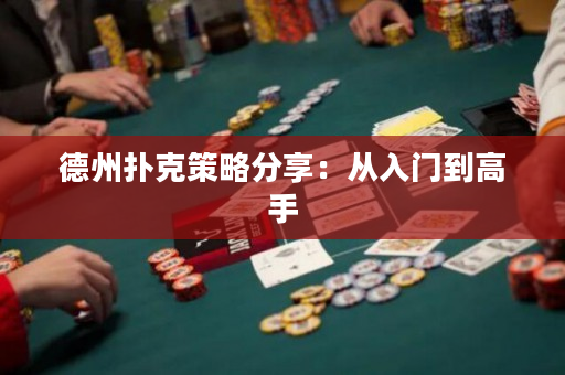 德州扑克策略分享：从入门到高手
