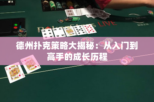 德州扑克策略大揭秘：从入门到高手的成长历程