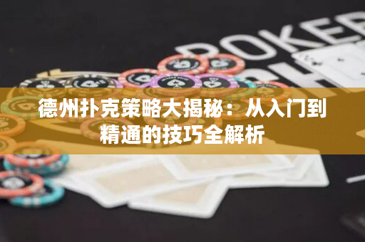 德州扑克策略大揭秘：从入门到精通的技巧全解析
